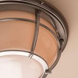 Conrad Flushmount by Hudson Valley, Finish: Brass Aged, Nickel Polished, Nickel Satin, Old Bronze-Mitzi, Size: Small, Large, | Casa Di Luce Lighting