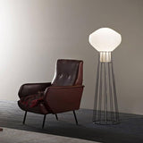Aerostat Floor Lamp by Fabbian, Finish: Black, Copper, Brass, Size: Small, Large, | Casa Di Luce Lighting
