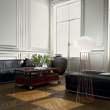 Aerostat Floor Lamp by Fabbian, Finish: Black, Copper, Brass, Size: Small, Large, | Casa Di Luce Lighting