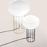 Aerostat Table Lamp by Fabbian, Finish: Black, Copper, Brass, Size: Small, Large, | Casa Di Luce Lighting