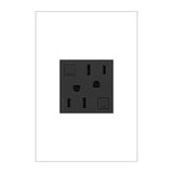 Adorne 15A Tamper-Resistant Self-Test GFCI Outlet by Legrand Adorne, Color: White, Graphite, Magnesium-Legrand Adorne, , | Casa Di Luce Lighting