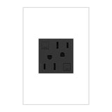 Adorne 15A Tamper-Resistant Self-Test GFCI Outlet by Legrand Adorne, Color: White, Graphite, Magnesium-Legrand Adorne, , | Casa Di Luce Lighting