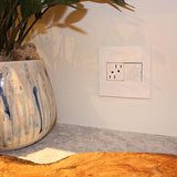 Adorne 15A Tamper-Resistant Self-Test GFCI Outlet by Legrand Adorne, Color: White, Graphite, Magnesium-Legrand Adorne, , | Casa Di Luce Lighting