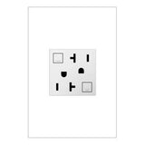 Adorne 20A Tamper-Resistant Self-Test GFCI Outlet by Legrand Adorne, Color: White, Graphite, Magnesium-Legrand Adorne, , | Casa Di Luce Lighting