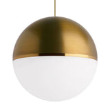 Akova Pendant by Tech Lighting, Color: Aged Brass / Bright Brass - Tech, Matte Black / Aged Brass - Tech, Finish: Brass Aged, Nickel Satin, | Casa Di Luce Lighting