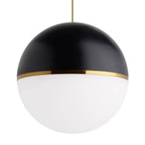 Akova Pendant by Tech Lighting, Color: Aged Brass / Bright Brass - Tech, Matte Black / Aged Brass - Tech, Finish: Brass Aged, Nickel Satin, | Casa Di Luce Lighting