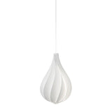 Alva Pendant by UMAGE, Finish: White, Size: Medium, | Casa Di Luce Lighting