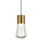 Alva Pendant by Tech Lighting, Finish: Aged Brass, Black, Satin Nickel, Color: Black/White Cord, Black Cord, Blue Cord, Copper Cord, Gray Cord, Orange Cord, Red Cord, White Cord, Color Temperature: 2200K, 3000K, Warm Color Dimming | Casa Di Luce Lighting