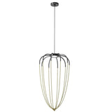 Alysoid Pendant by AXO Light, Finish: Anthracite Grey and Natural Brass-AXO Light, Anthracite Grey and Polished Black-AXO Light, Size: Small, Medium, Large, X-Large, | Casa Di Luce Lighting