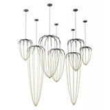 Alysoid Pendant by AXO Light, Finish: Anthracite Grey and Natural Brass-AXO Light, Anthracite Grey and Polished Black-AXO Light, Size: Small, Medium, Large, X-Large, | Casa Di Luce Lighting