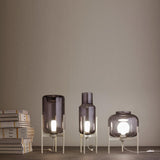 Ambaraba Table Lamp by Vesoi, Color: Bronze, Fume-Slamp, Grey, Orange, White, Clear, Finish: Black, Brass Brushed, White, Natural Brass, | Casa Di Luce Lighting