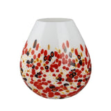 Ambiente Multicoloured Red Murrine Table Lamp by Murano Arte, Sizes: Small, , | Casa Di Luce Lighting