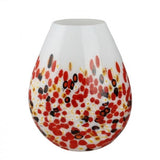 Ambiente Multicoloured Red Murrine Table Lamp by Murano Arte, Sizes: Medium, , | Casa Di Luce Lighting