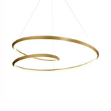 Ampersand Pendant by Kuzco, Finish: Nickel Brushed, Black, Vintage Brass, White, Size: Small, Large, | Casa Di Luce Lighting