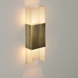 Ansa LED Wall Sconce by Cerno, Finish: Aluminum Brushed, Brass Brushed, Distressed Brass-Cerno, Oiled Bronze-Cerno, Color Temperature: 2700K, 3500K, | Casa Di Luce Lighting