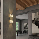 Ansa LED Wall Sconce by Cerno, Finish: Aluminum Brushed, Brass Brushed, Distressed Brass-Cerno, Oiled Bronze-Cerno, Color Temperature: 2700K, 3500K, | Casa Di Luce Lighting