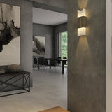 Ansa LED Wall Sconce by Cerno, Finish: Aluminum Brushed, Brass Brushed, Distressed Brass-Cerno, Oiled Bronze-Cerno, Color Temperature: 2700K, 3500K, | Casa Di Luce Lighting