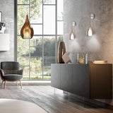 Zoe Wall Sconce by in Living Room