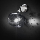 Aphros 0293 Wall Light by Sylcom, Color: Amethyst, Clear, Blue, Grey, Ocean - Sylcom, Topaz - Sylcom, , | Casa Di Luce Lighting