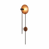 Dot Wall Sconce By Accord, Color: Imbuia, Louro Frejo, Teak, American Walnut, Maple, Charcoal, Sand, Organic Black, Organic White, Organic Cappuccino, Organic Gold, Organic Lead Grey, ,| Casa Di Luce Lighting