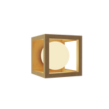 Cubic Wall Light - Maple