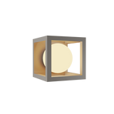 Cubic Wall Light - Light Grey
