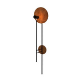 Dot Wall Sconce By Accord, Color: Imbuia, ,| Casa Di Luce Lighting