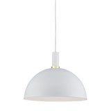Archibald Pendant by Kuzco, Finish: Black with Gold, Brushed Nickel with Black, White-with-Gold, Size: Small, Medium, Large, | Casa Di Luce Lighting