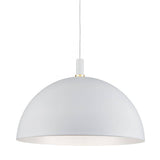 Archibald Pendant by Kuzco, Finish: Black with Gold, Brushed Nickel with Black, White-with-Gold, Size: Small, Medium, Large, | Casa Di Luce Lighting