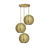 Aria 3-Light Globe Chandelier - Casa Di Luce