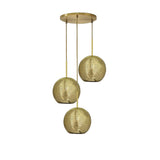 Aria 3-Light Globe Chandelier - Casa Di Luce