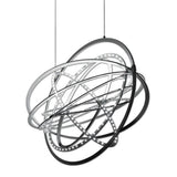 Copernico Chandelier by Artemide, Color: Silver, Black, , | Casa Di Luce Lighting