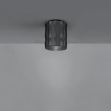 Fiamma Ceiling Light by Artemide, Color: Black, Size: Small, | Casa Di Luce Lighting
