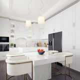 Gople Suspension Lamp by Artemide, Color: White Gradient-Artemide, Copper-Gradient-Artemide, Blue Gradient-Artemide, Chrome-Gradient-Artemide, Bronze Gradient-Artemide, Size: Mini, Medium, | Casa Di Luce Lighting