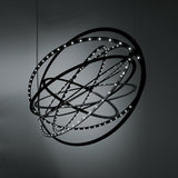 Copernico Chandelier by Artemide, Color: Silver, Black, , | Casa Di Luce Lighting