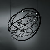 Copernico Chandelier by Artemide, Color: Silver, Black, , | Casa Di Luce Lighting