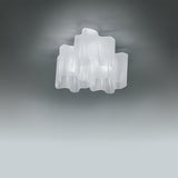 Logico Triple Nested Ceiling Light by Artemide, Color: Grey, White, Tobacco-Artemide, Size: Mini, Large, Micro, | Casa Di Luce Lighting