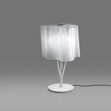 Logico Table Lamp by Artemide, Color: Grey, White, Tobacco-Artemide, Finish: Grey, Chrome, | Casa Di Luce Lighting