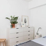 Demetra Micro Table Lamp with Base by Artemide, Color: White, Grey, Black, Color Temperature: 2700K, 3000K, | Casa Di Luce Lighting