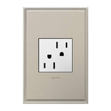 Adorne 15A Outlet by Legrand Adorne, Color: White, Graphite, Magnesium-Legrand Adorne, , | Casa Di Luce Lighting