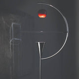 Newton Floor Lamp by Nemo, Finish: White/Chrome, Black/White, , | Casa Di Luce Lighting