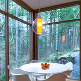 Ilu Pendant Light by Viso, Color: Clear, Copper, Silver, Gold, Finish: Green, White, Orange, Red, Size: Small, Medium, Large | Casa Di Luce Lighting