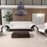 Atenea 28/16+8 Chandelier by Iris Cristal, Color: Clear, Honey, Fume, Purple, , | Casa Di Luce Lighting