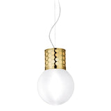 Atmosfera Pendant by Slamp, Color: Gold, Pewter, , | Casa Di Luce Lighting