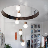 Atmosfera Pendant by Slamp, Color: Gold, Pewter, , | Casa Di Luce Lighting