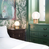 Atmosfera Table Lamp by Slamp, Color: Gold, Pewter, Size: Small, Medium, | Casa Di Luce Lighting