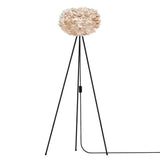Eos Light Brown Floor Lamp by UMAGE, Color: Black, Size: Medium, | Casa Di Luce Lighting