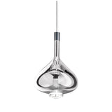 SkyFall Large Chrome Pendant by LODES - Casa Di Luce
