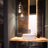 Auf Tuba 1403.1L Pendant by Cangini & Tucci, Color: Transparent, Amber, Tobacco-Artemide, Rose Gold-Cangini & Tucci, , | Casa Di Luce Lighting