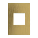 Adorne 1 Gang Cast Metal Wall Plate by Legrand Adorne, Finish: Black Nickel, Brushed Black Nickel, Brushed Satin Brass-Legrand Adorne, Brushed Stainless Steel, Coffee-Legrand Adorne, Matt Antique Copper-Legrand Adorne, Oiled Rubbed Bronze, Satin Black-Kichler, Nickel Satin, , | Casa Di Luce Lighting